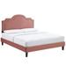 Aviana Performance Velvet Twin Bed - East End Imports MOD-6799-DUS