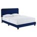 Celine Channel Tufted Performance Velvet King Bed - East End Imports MOD-6329-NAV