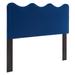 Athena Performance Velvet King/California King Headboard - East End Imports MOD-6521-NAV