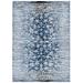 Chiara Distressed Floral Lattice Contemporary 5x8 Area Rug - East End Imports R-1131A-58