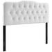 Annabel Full Diamond Tufted Performance Velvet Headboard - East End Imports MOD-6128-WHI