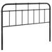 Alessia Full Metal Headboard - East End Imports MOD-6161-BLK