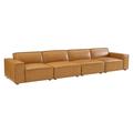 Restore Vegan Leather 4-Piece Sofa - East End Imports EEI-4710-TAN