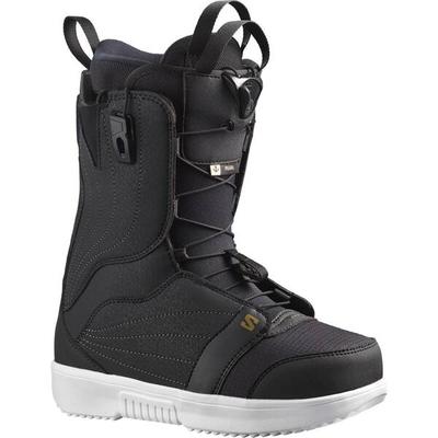 SALOMON Damen Snowboot SNOW. BOOTS PEARL Black/White/Gold, Größe 25,5 in Black/White/Gold