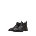 TOM TAILOR Herren Stiefeletten mit Leder, schwarz, Uni, Gr. 40