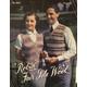 Vintage Robin Fair Isle Pullover and Waistcoat Knitting Pattern no. 353