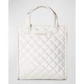 Mini Box Quilted Nylon Tote Bag