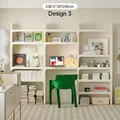 Module Modular DIY Furniture Storage Shelf Bookrack Bookshelf Bookcase Plastic ABS Customized Size