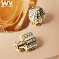 WV Crystal Cabinet Drawer Handle Light Luxury Wine Wardrobe Door Knobs Diamond Pulls Knobs Single