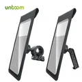 Untoom Borsa impermeabile Supporto per telefono per bicicletta per moto Specchietto retrovisore universale per scooter per moto Supporto per cellulare Touch screen