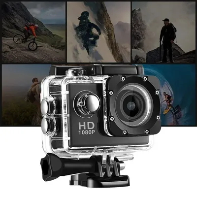 Full HD 1080P wasserdichte Kamera 2,0 Zoll Camcorder Sport DV Go Car Cam Pro Mini Sport DV Camcorder mit Cam-Zubehör