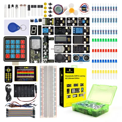Keyestudio Ultimate ESP32 Learning Starter Kit + 117 Projekt-Tutorials für Arduino ESP32-kompatibles Windows- und Raspberry Pi-System Image