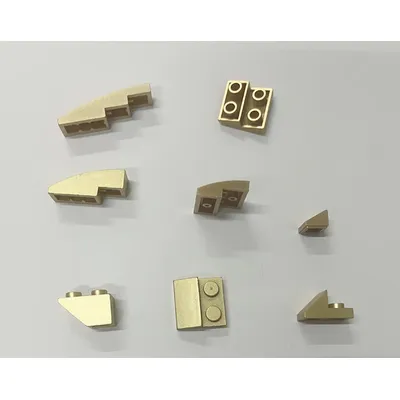 * Metallic gold bogen * 10 stücke diy erleuchten block ziegel teil nr. kompatibel mit anderen Image