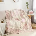 Patchwork Cotton Bed Quilt 1PC Bedspread on the Bed CHAUSUB Coverlet for Summer Twin 150*200cm Sofa