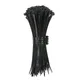 100 PCS Self-locking Plastic Nylon Tie Black 5X300 Cable Tie Fastening Ring 3X200 Cable Tie Zip