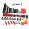 130 pcs Building Blocks Bulk MOC Technical Parts Bricks Technical Gear Series Compatible with Lego