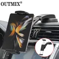 Suction Cup Tablet Car Holder Adjustable Mobile Bracket Stand for Samsung Galaxy Z Fold 4 3 2 Phones