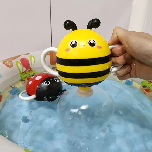 Kinder Dusche Bad Spielzeug niedlichen Biene Gießkanne Spielzeug Baby Wasserhahn Badewasser Sprüh
