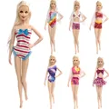 1 Pcs Mode Badeanzug Bikini Unterwäsche Kleid Sommer Outfit Bademode Strand Bade Kleidung für Barbie