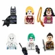 WM6014 DC Anime Figure Batman Wonder Woman Harley Quinn The Joker Plastic Building Block Doll