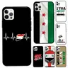 Syrischen Syrien Flagge Coque Telefon Fall Für iPhone 11 14 12 Pro Max 13 Pro XS MAX 6 7 8 plus 5S