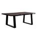 Porter Designs Manzanita Transitional Solid Wood Coffee Table w/Sled-Legs, Natural