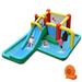 Inflatable Water Slide with Splash Pool Water Park and 750W Blower - 185" x 145.5" x 75" (L x W x H)