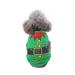 Dog Hoodie Pet Dog Cat Clothes Fashion Christmas Decorations Cute Soft Cross Dress Exotic Cartoon Animal Shape Decoration Pet Clothes