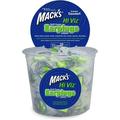 Mackâ€™s Hi Viz Soft Foam Earplugs 100 Pair Tub â€“ Most Visible Color Easy Compliance Checks 32dB High NRR â€“ Comfortable Safe Ear Plugs for Shop Work Industrial Use Motor Sports and Shooting