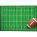 1000 PCS Jigsaw Puzzles 29.5 x 19.7 Artwork Gift for Adults Teens American Ball On Football Field Pattern Wooden Puzzle Games