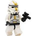 LEGO Star Wars: Yellow Ep 3 Clone Trooper Minifigure (Phase 2) with Blaster