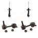 Transit Auto - Front Suspension Shock Absorber And TOR Link Kit For 2006-2011 Honda Civic Acura CSX KSS-100275