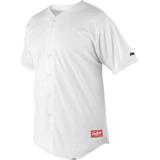 Rawlings Youth Short Sleeve Jersey | White | MED
