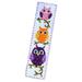Chok Bookmark Cross Stitch Owl Bookmark Embroidery Set - DIY Book Marker Cross Stitch Stamped Embroidery Bookmarks for Adult Book Lover Teacher Gift Instruction Included