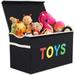 Sturdy Toy Storage Organizer Boxes Bin Large Toy Box Chest with Lid Collapsible