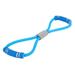 Flat Latex Elastic Resistance Band for Resistance Training Pilates and Physical Therapy (Blue)