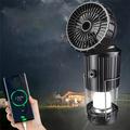 Ozmmyan Lights For Outdoor Fans Camping Tent Light With Fan Folding Lighting Strong Light Portable Light Camping Light Fan Outdoor Multi-function Light Tools Clearance