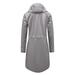 snowsong Trench Coat Women Jackets For Women Women Light Rain Jacket Active Outdoor Trench Raincoat With Hood Lightweight Plus Size For Girls Coats For Women Grey M