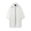 Women's White Mofu Padded Coat M/L Niran