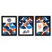 New York Mets 12" x 16" Framed Minimalist Print Set