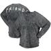 Unisex Gray Friends Mineral Wash Long Sleeve T-Shirt