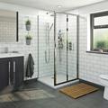 Orchard 6mm bifold rectangular shower enclosure 900 x 800