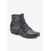 Women's Esme Bootie by Ros Hommerson in Black Leather (Size 8 1/2 M)