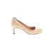 Cole Haan Heels: Pumps Stilleto Classic Tan Print Shoes - Women's Size 7 1/2 - Round Toe