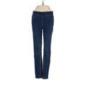 J.Crew Jeggings - Mid/Reg Rise: Blue Bottoms - Women's Size 27 - Dark Wash