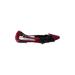 ASOS Flats: Burgundy Print Shoes - Women's Size 4 - Open Toe