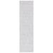 White 96 x 26 x 0.625 in Indoor Area Rug - Martha Stewart Rugs Msr1918 Area Rug Polyester | 96 H x 26 W x 0.625 D in | Wayfair MSR1916F-28