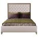 Vanguard Furniture Make It Yours Dana & Dylan Queen Bed Performance Fabric/Upholstered/Polyester/Cotton in Blue | Wayfair