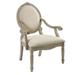 Armchair - Ophelia & Co. Coniglio 28.5" Wide Armchair Wood/Polyester in Brown | 40.75 H x 28.5 W x 27.5 D in | Wayfair