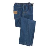 Blair Men's Haband Men’s Casual Joe® Stretch Waist Jeans - Blue - 38 - Medium